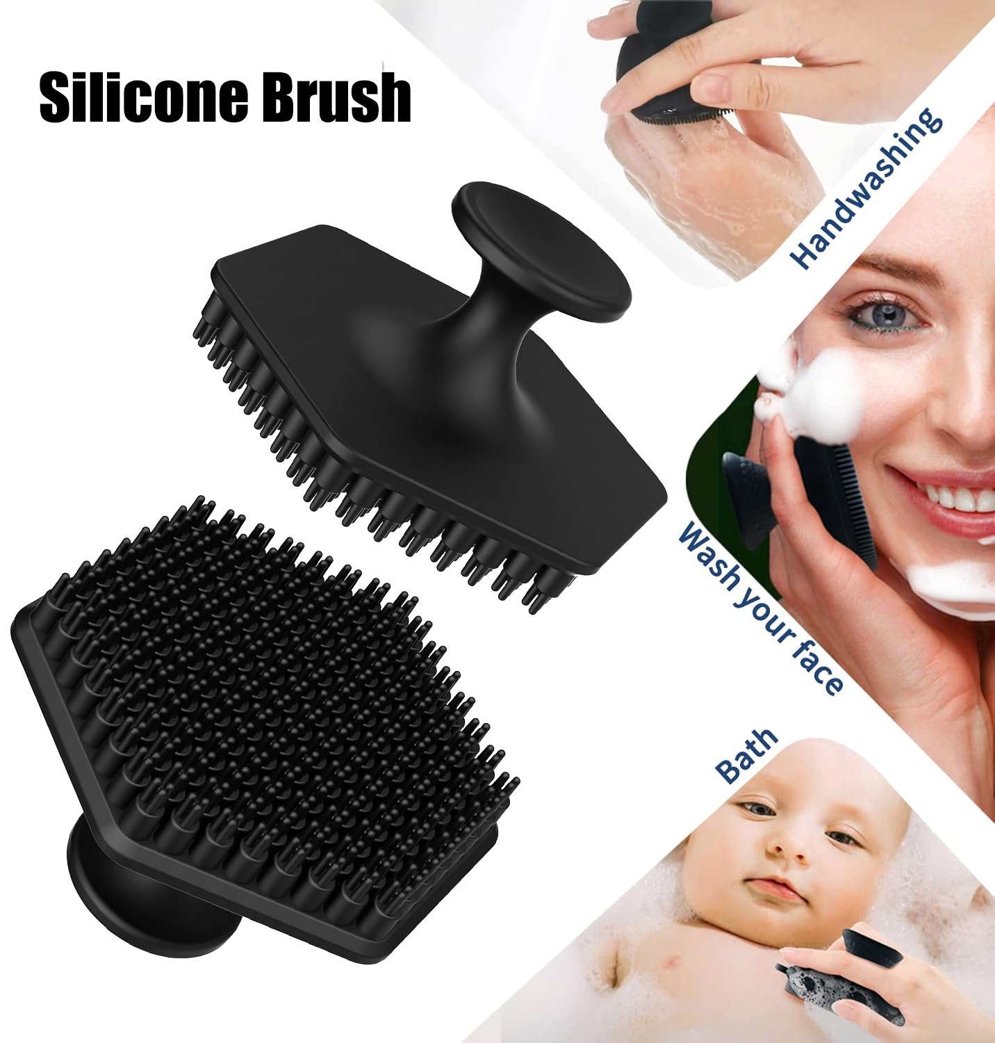 Exfoliating Scrub Mens - Brosse nettoyante pour le visage en