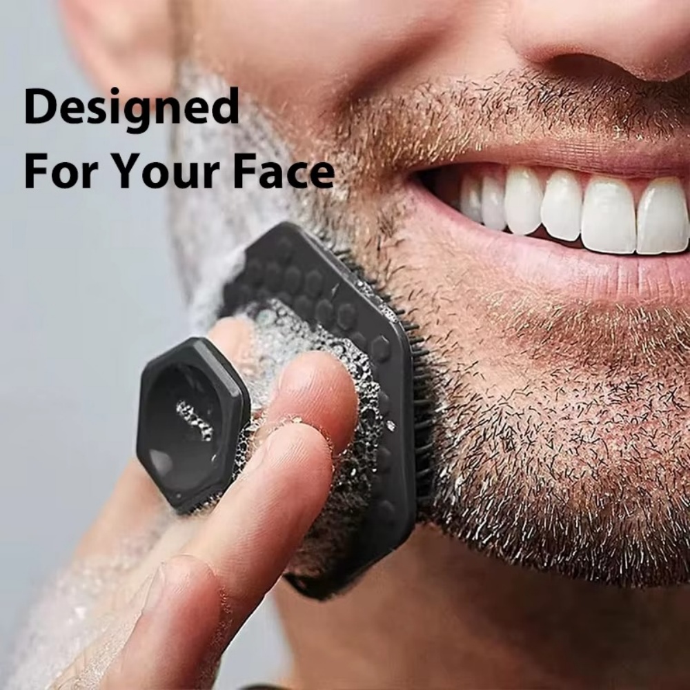 Exfoliating Scrub Mens - Mini brosse nettoyante manuelle pour le