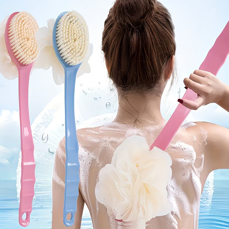 Exfoliating Scrub Mens - Brosse de bain 2-en-1 en fibres