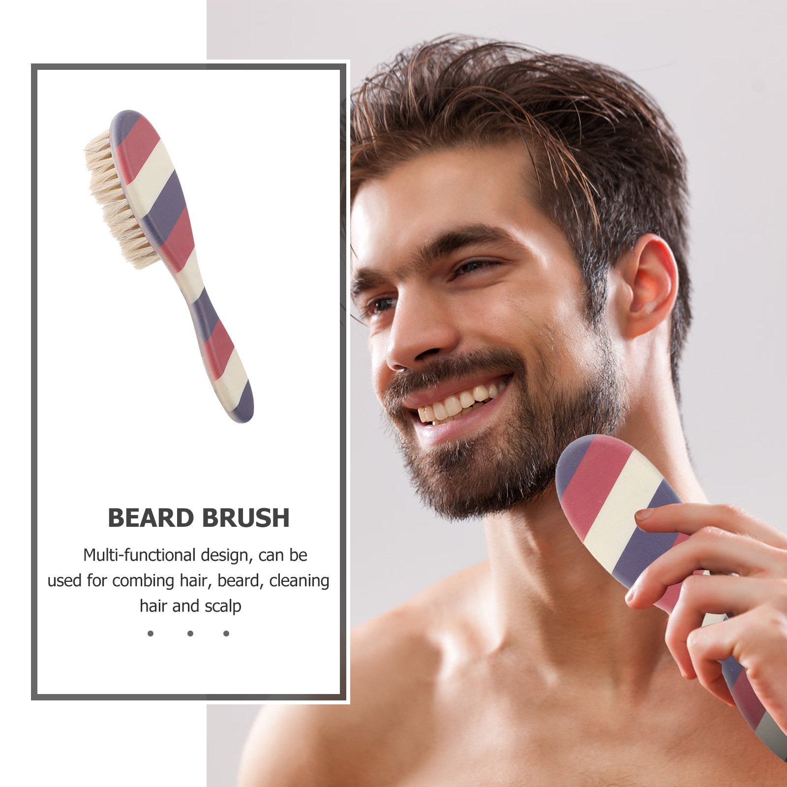 Brosse à barbe professionnelle - Mens Grooming Barber avis et prix