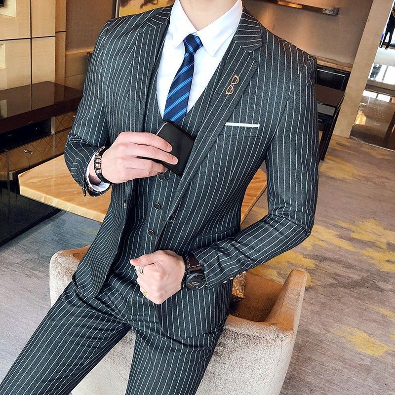 Blazer Homme Slim Fit à Rayure - Men'S Grooming Uk avis et prix