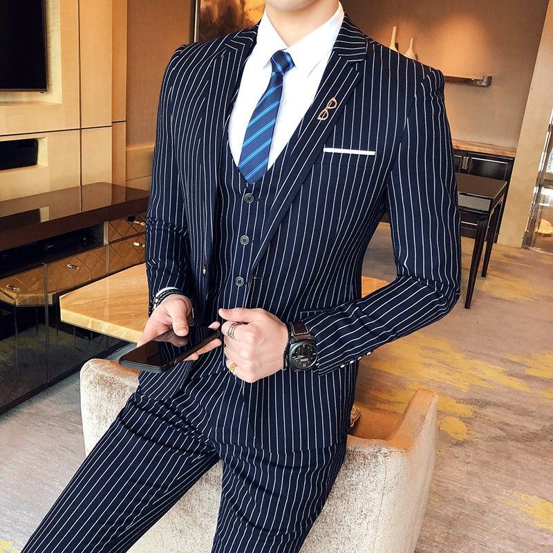 Blazer Homme Slim Fit à Rayure - Men'S Grooming Uk avis et prix