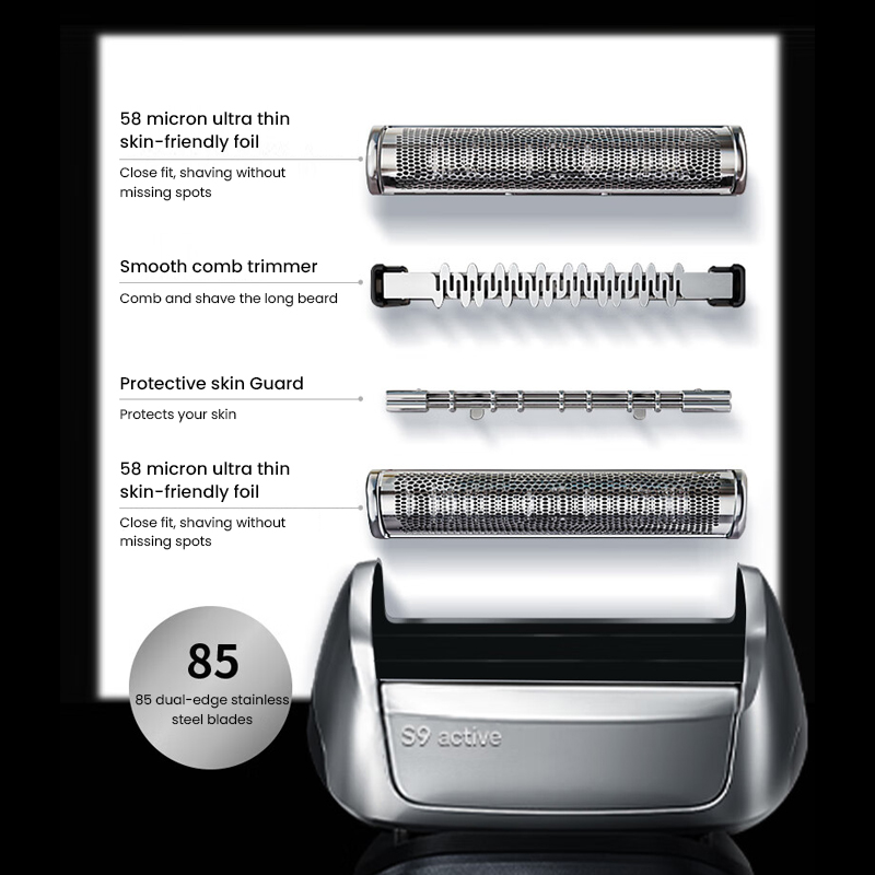 Braun S9 Active 9023s rasoir é - Men'S Grooming Uk avis et prix