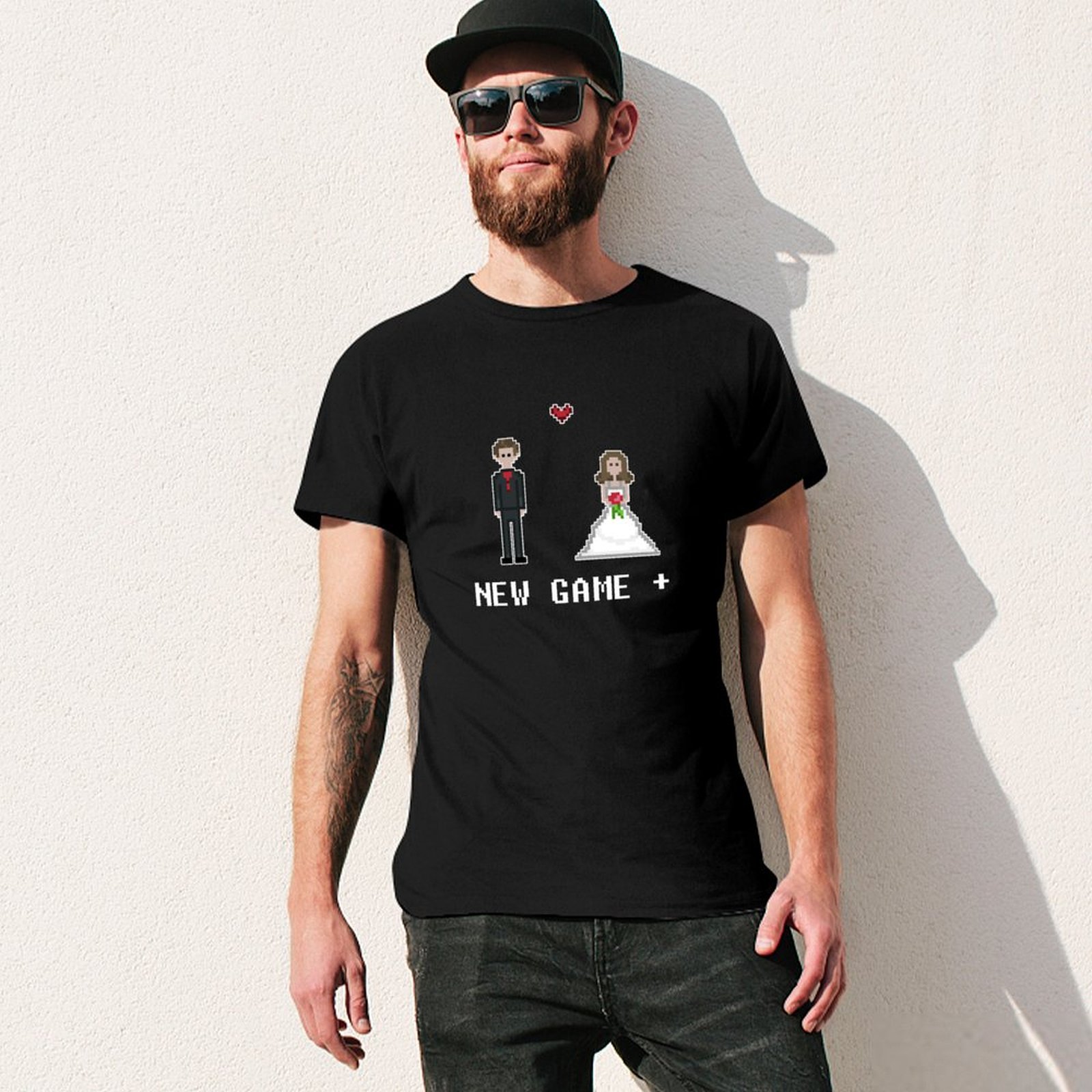 T-shirt en coton basique grand - Men'S Grooming Videos avis et prix